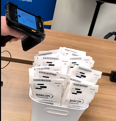 One Wave, Not One-by-One: Rethinking Prescription Bin Inventory with RFID